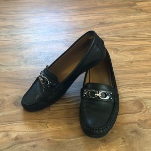 Coach Women Fortunata Leather Driving Mocs…